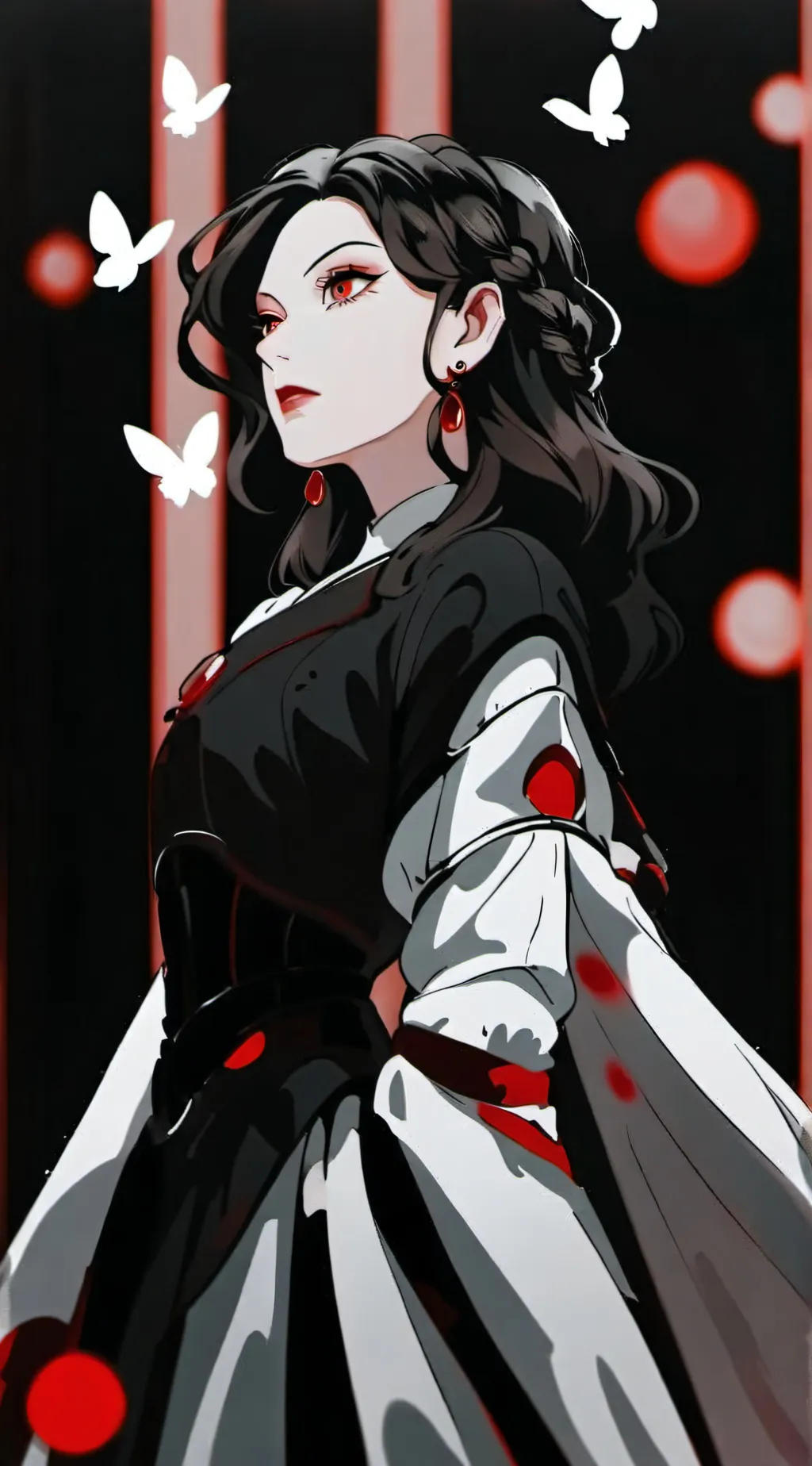 ai character: UPPERMOONS background