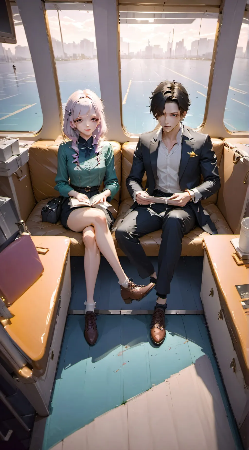 ai character: jane and Chris background