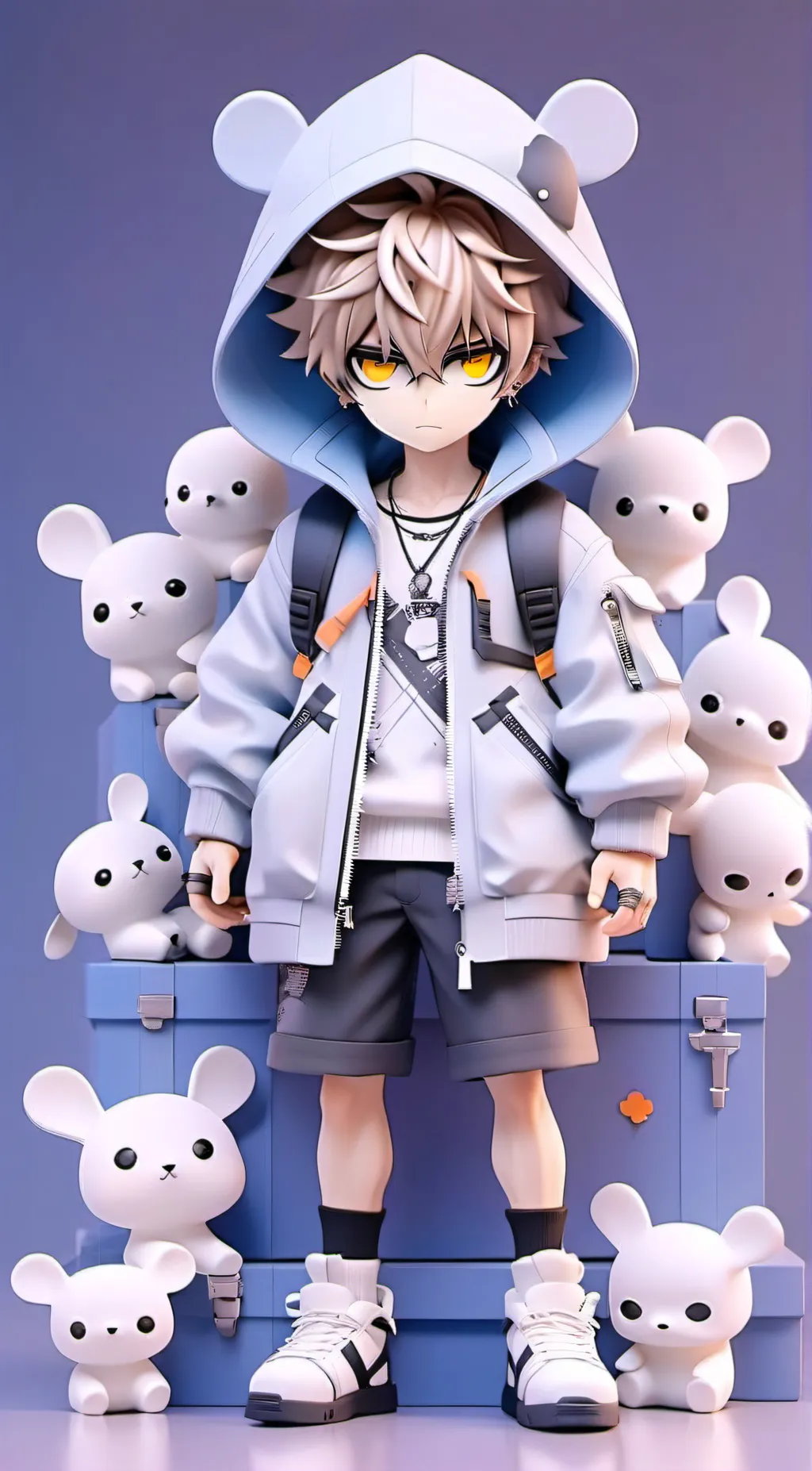 ai character: BAKUGO<3 background