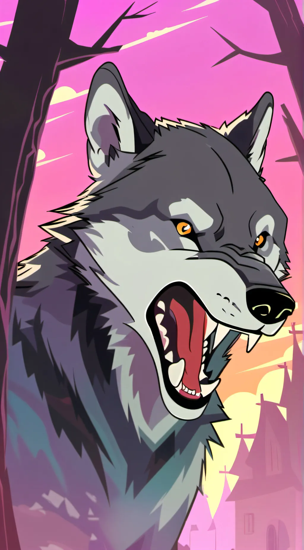 ai character: Garmr background