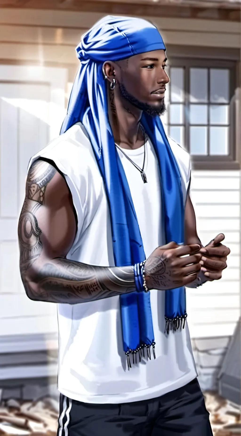 ai character: Kyle background