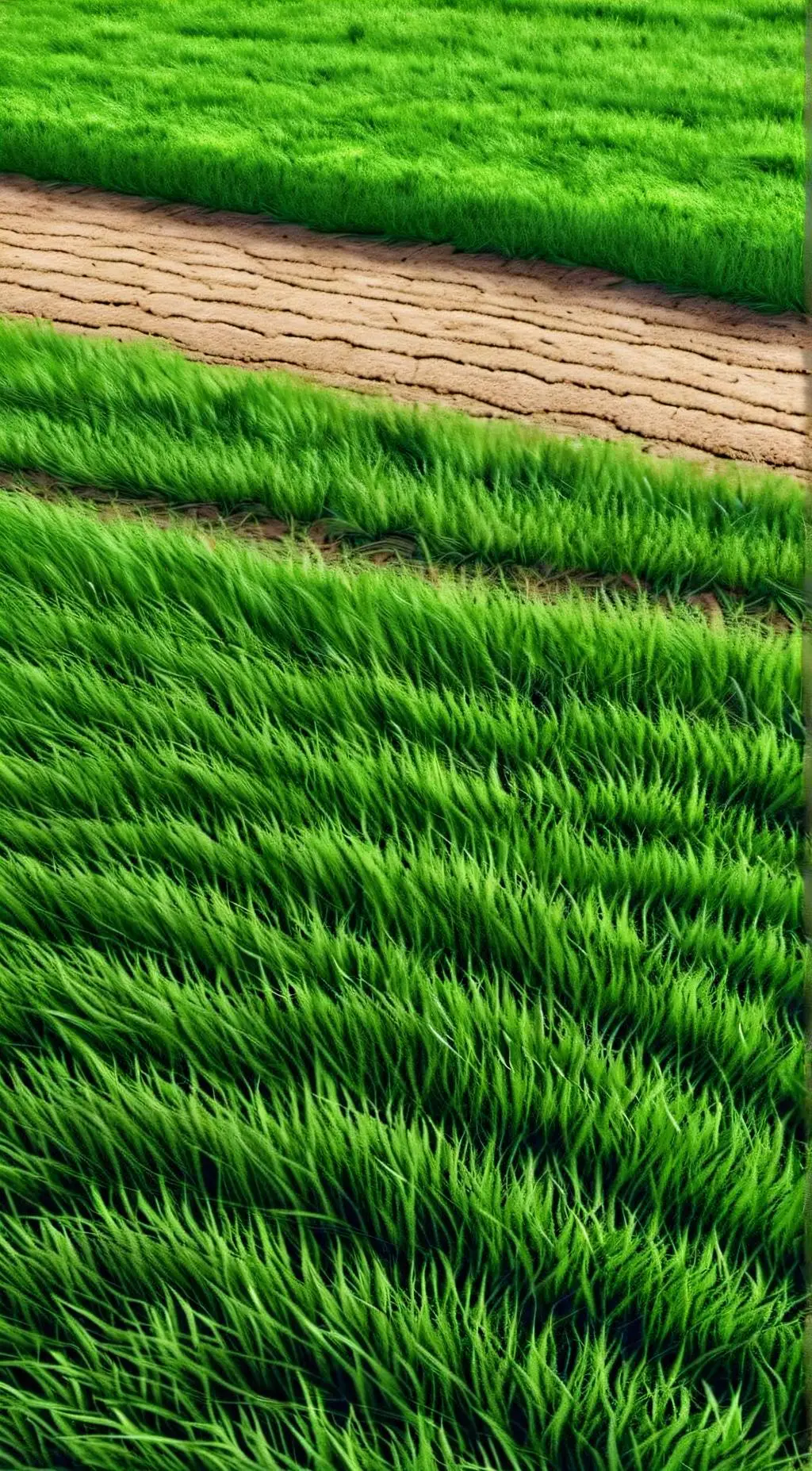 ai character: Grass background