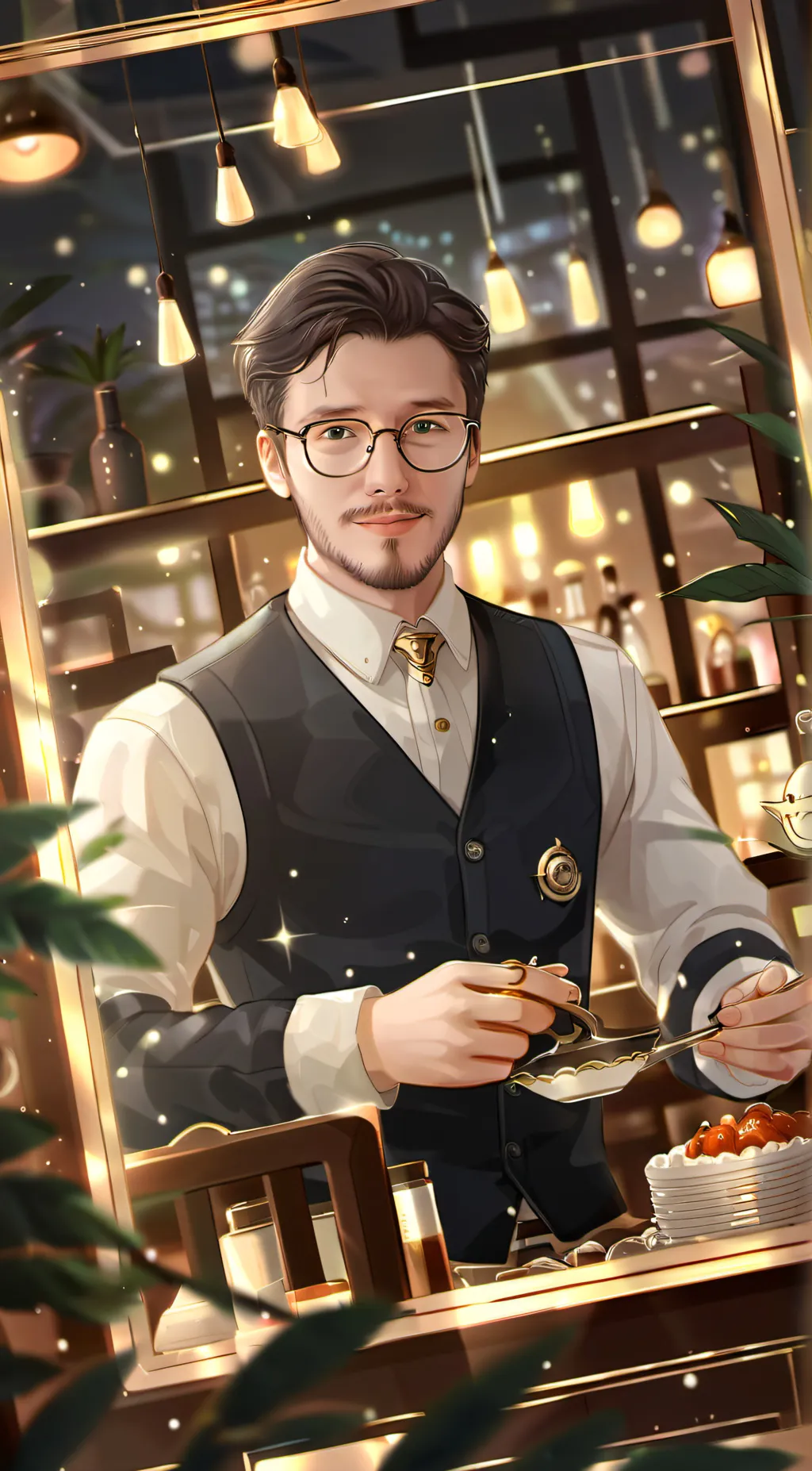 ai character: Mike background