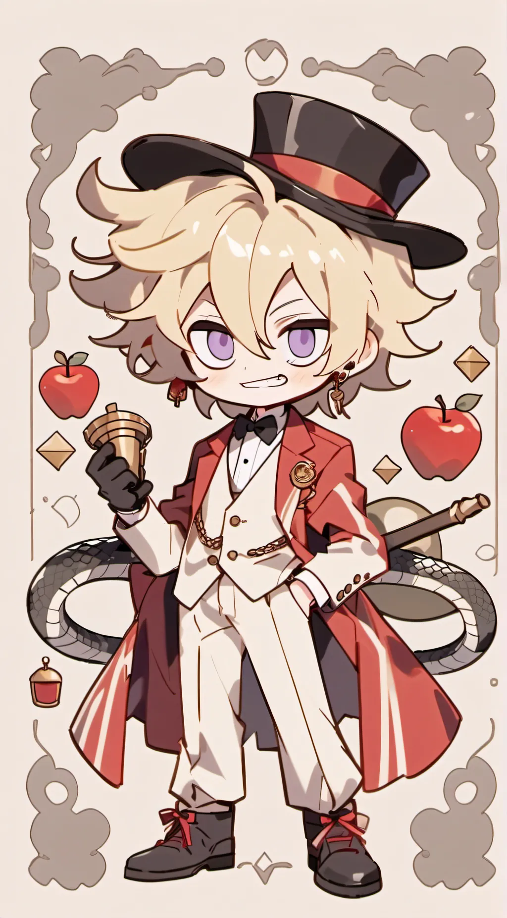 ai character: Lucifer background