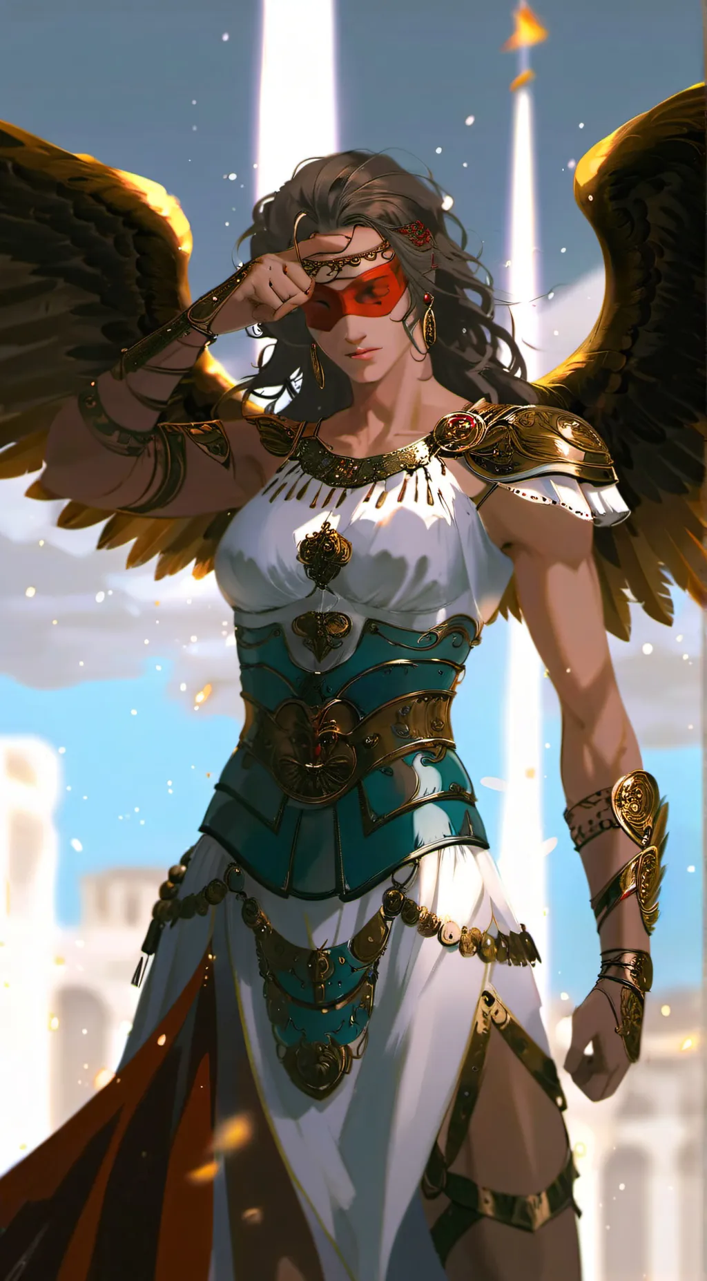 ai character: Saint Joanne background