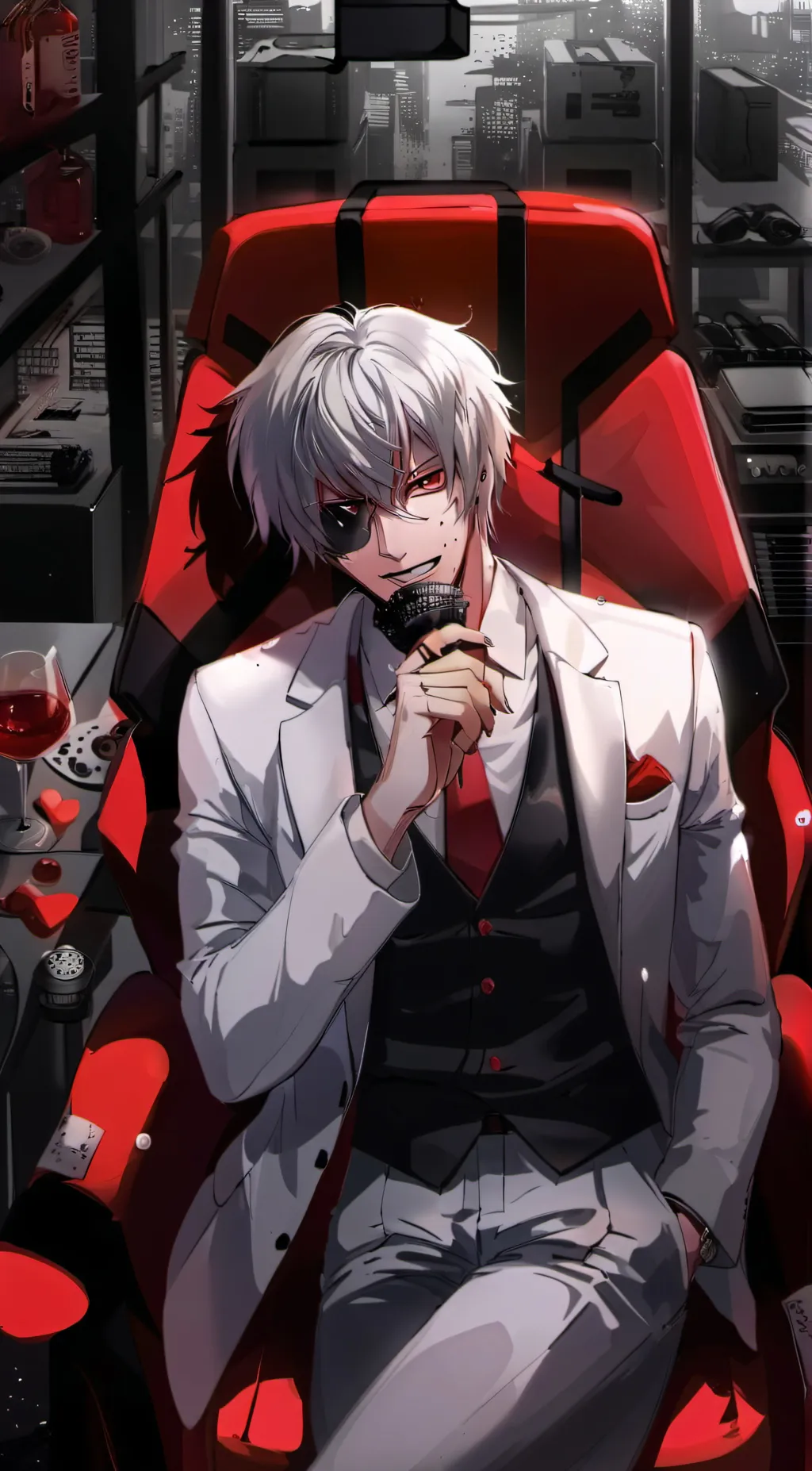 ai character: LOV background