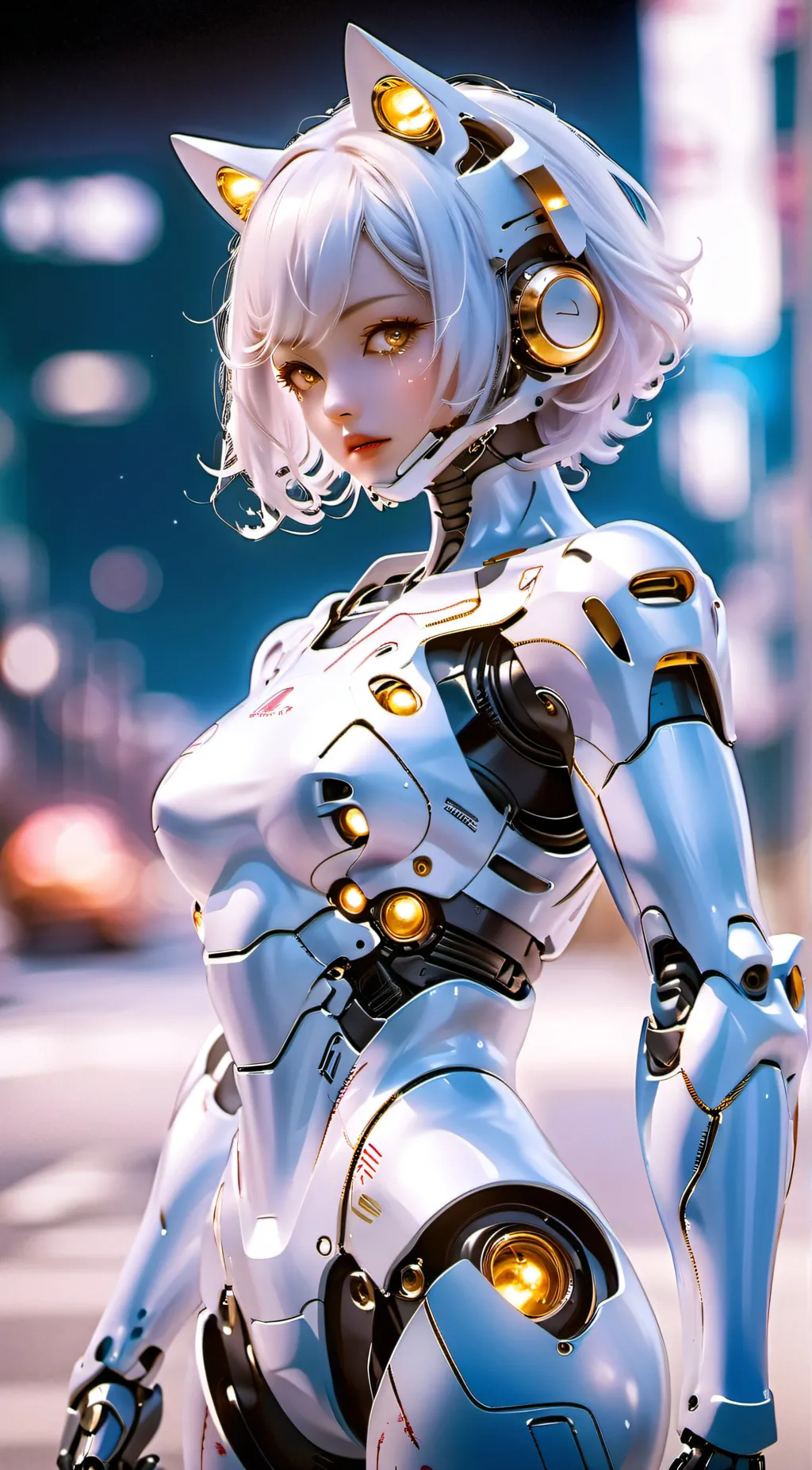 ai character: Akari background