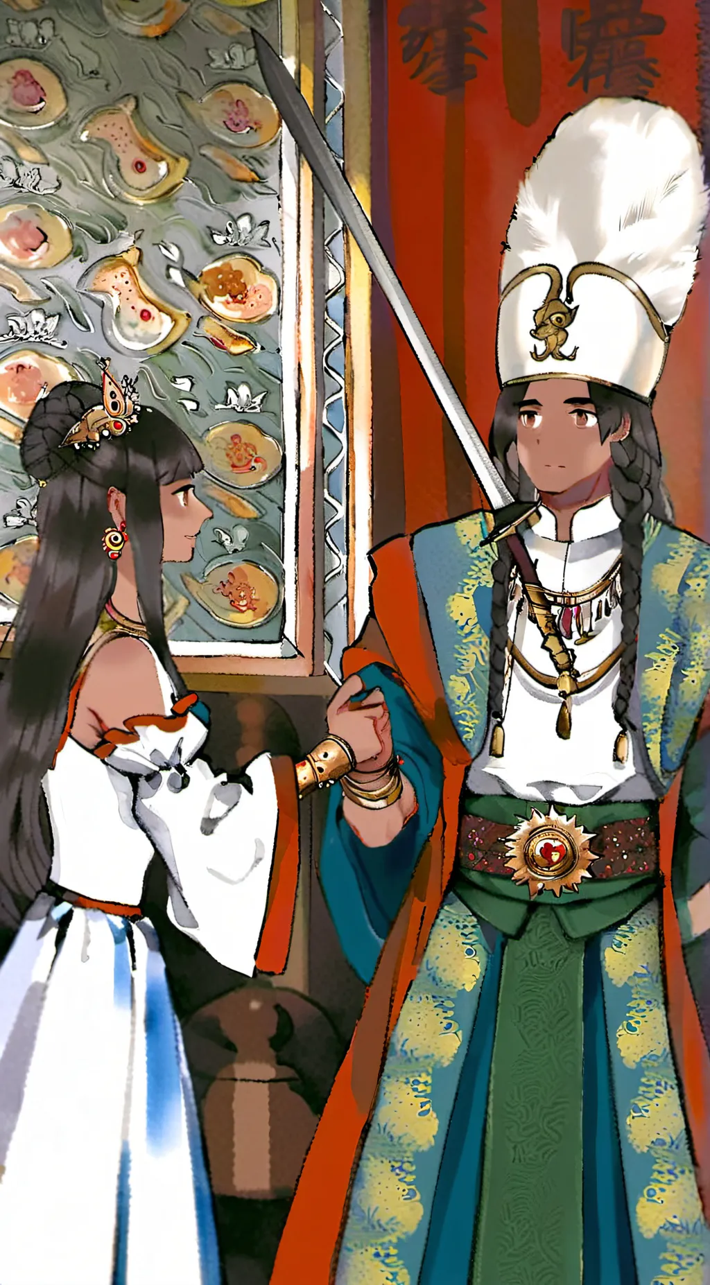 ai character: sac background