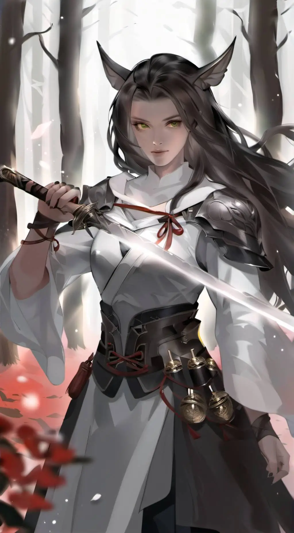 ai character: Hex background