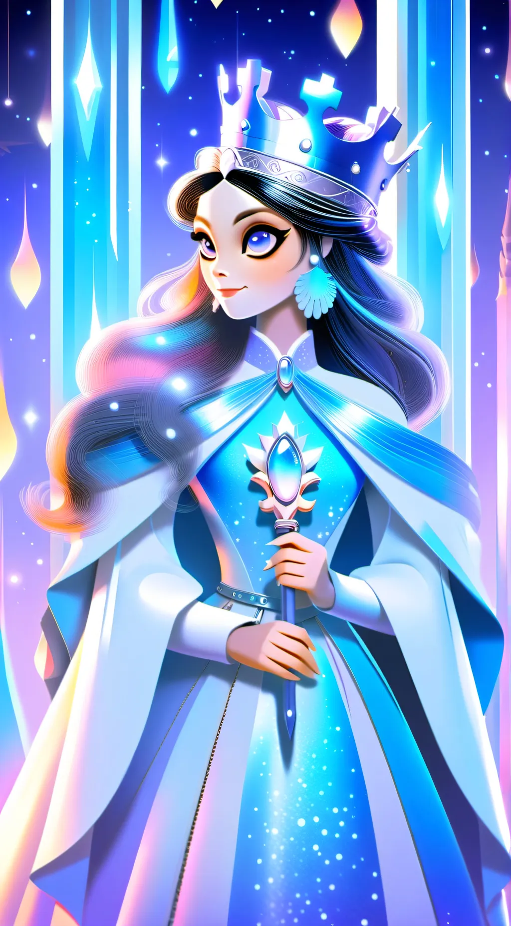 ai character: the queen background