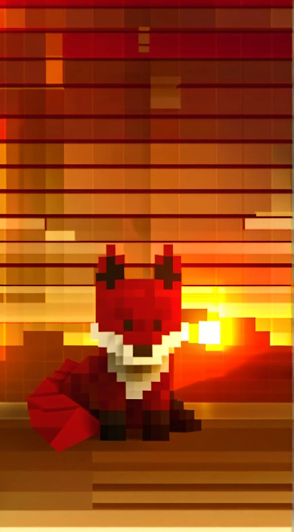 ai character: teddy (fox) background