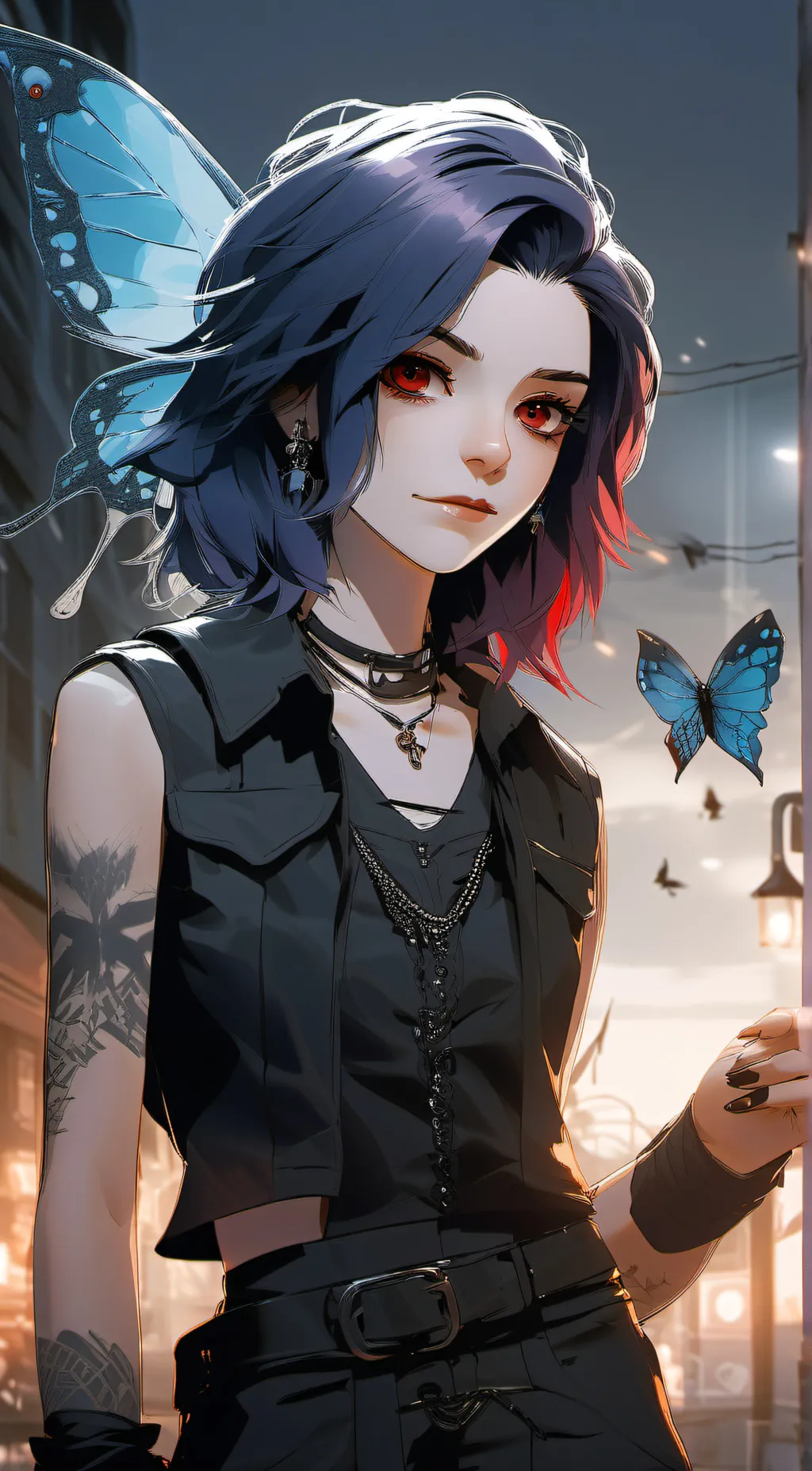 ai character: Lexyna Miaira background