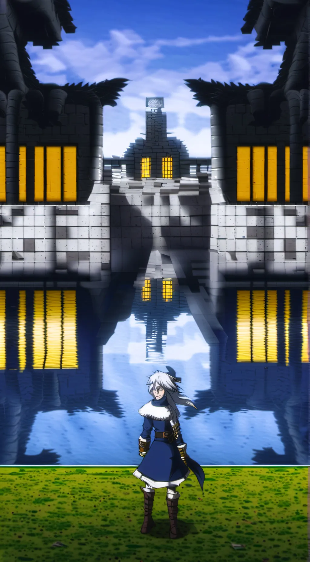 ai character: vanitas no carte background