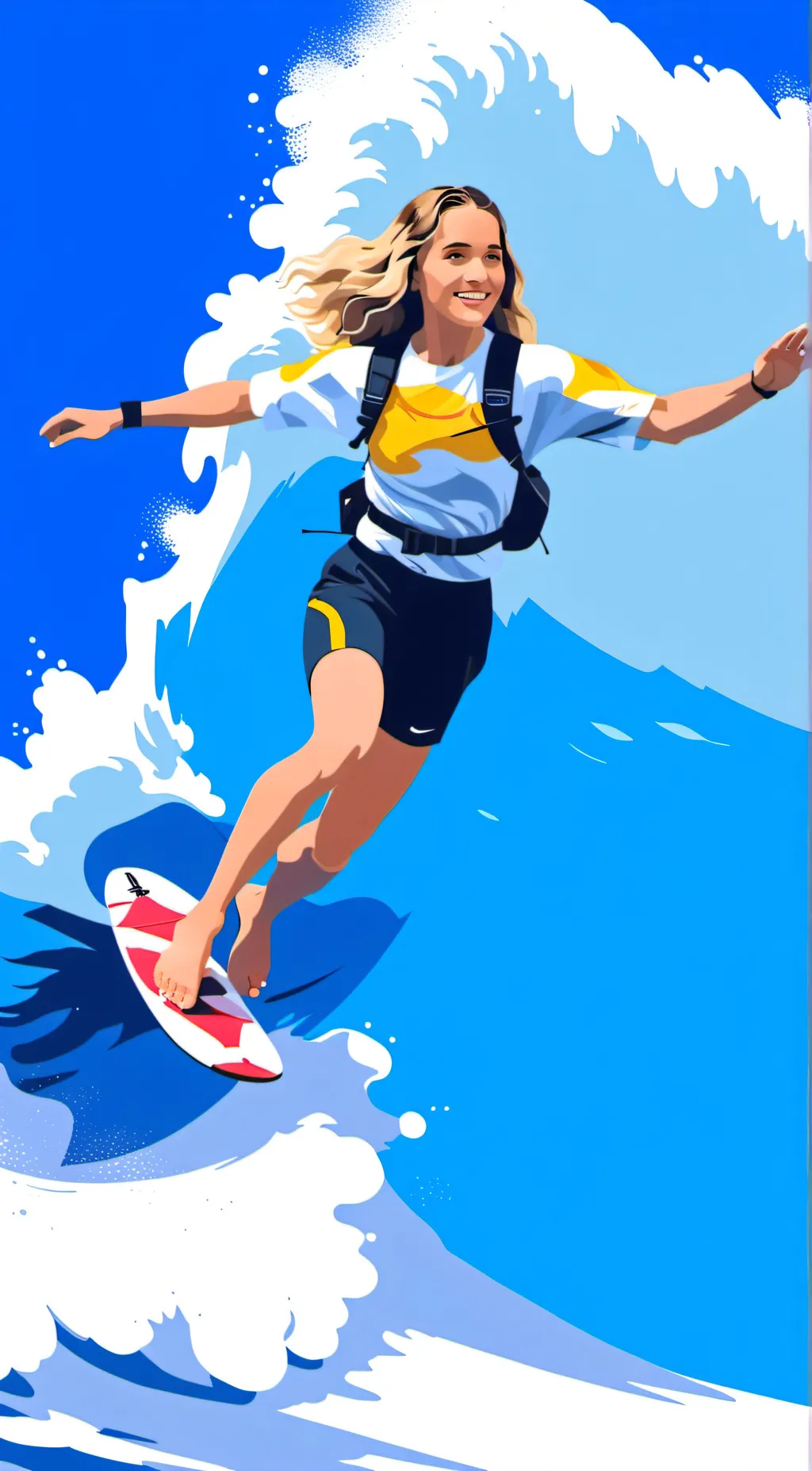 ai character: Steffi navarro background