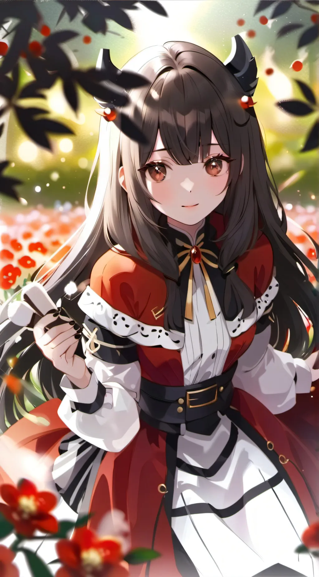 ai character: mira star background
