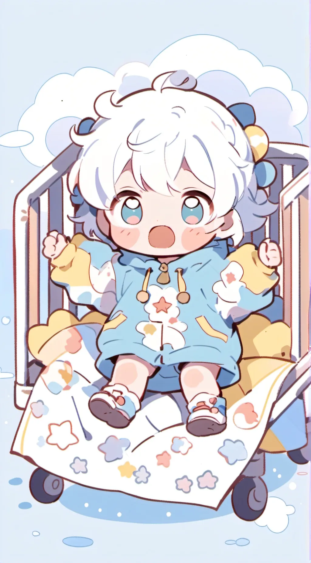 ai character: rude baby sally background