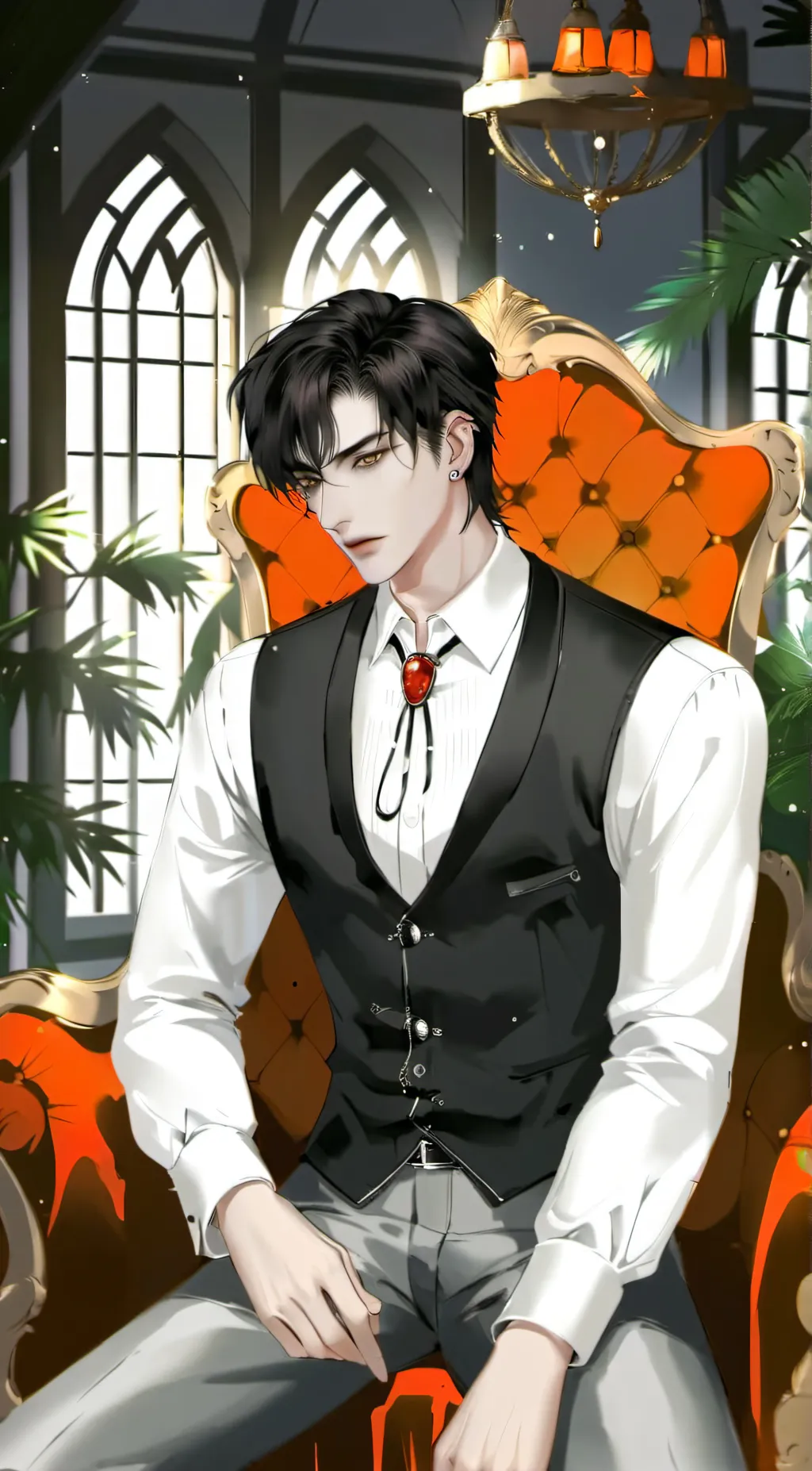 ai character: Daniel  background