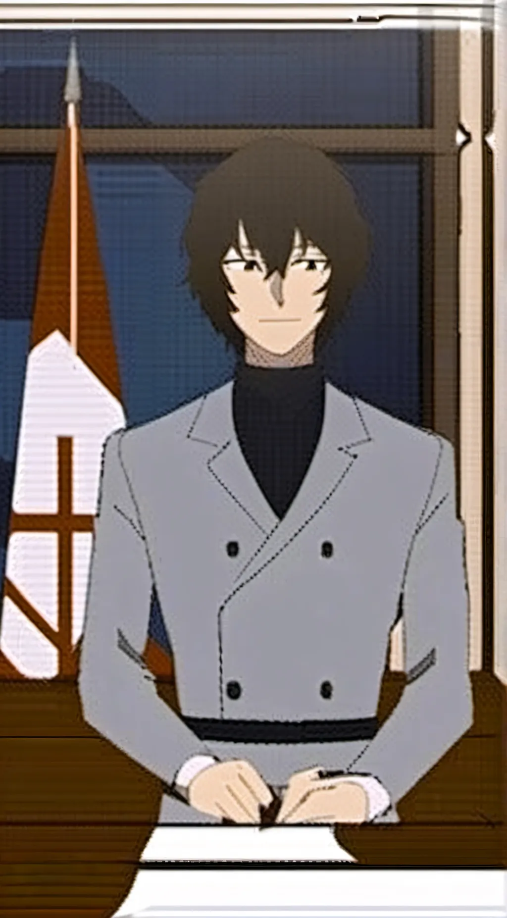 ai character: Dazai background