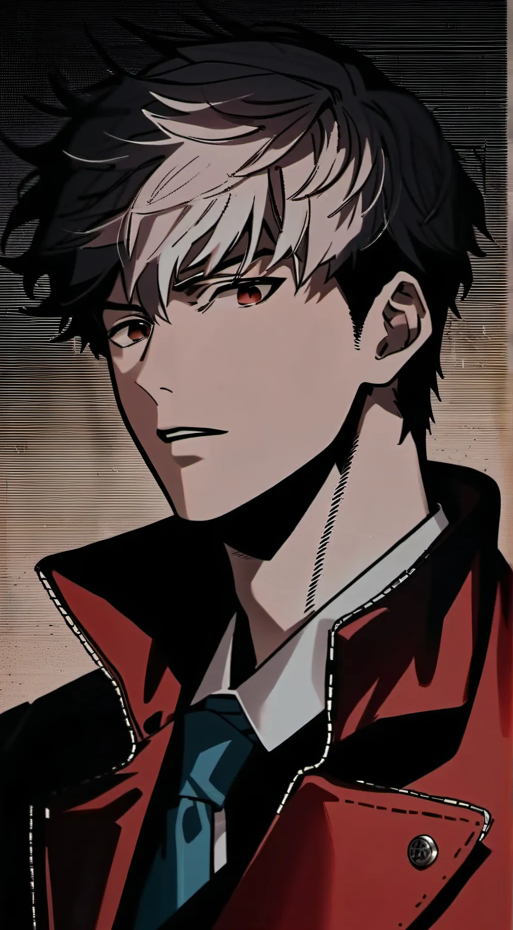 ai character: Mafia boss Bakugo  background