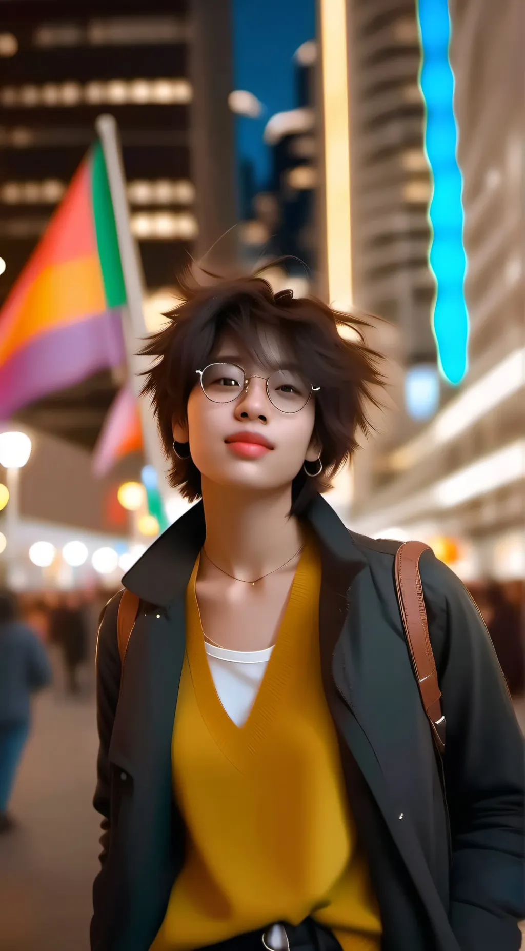 ai character: Ami background