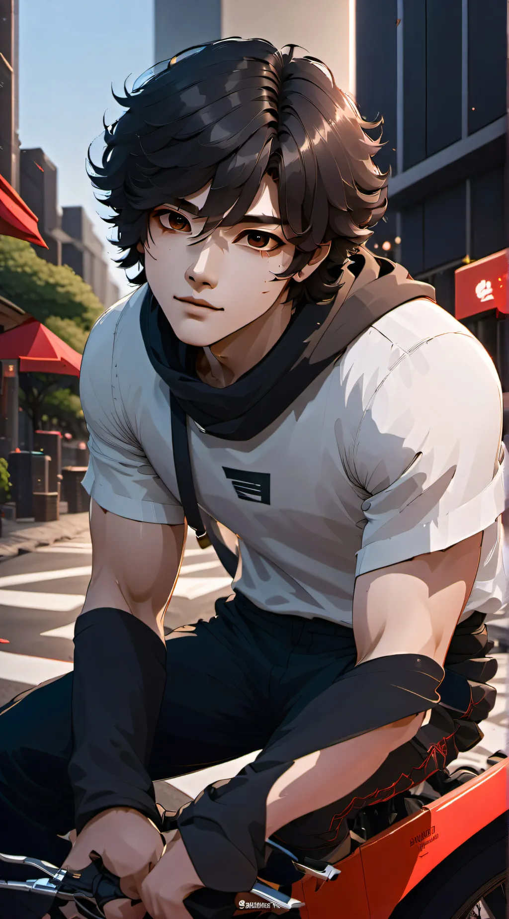 ai character: Lino background