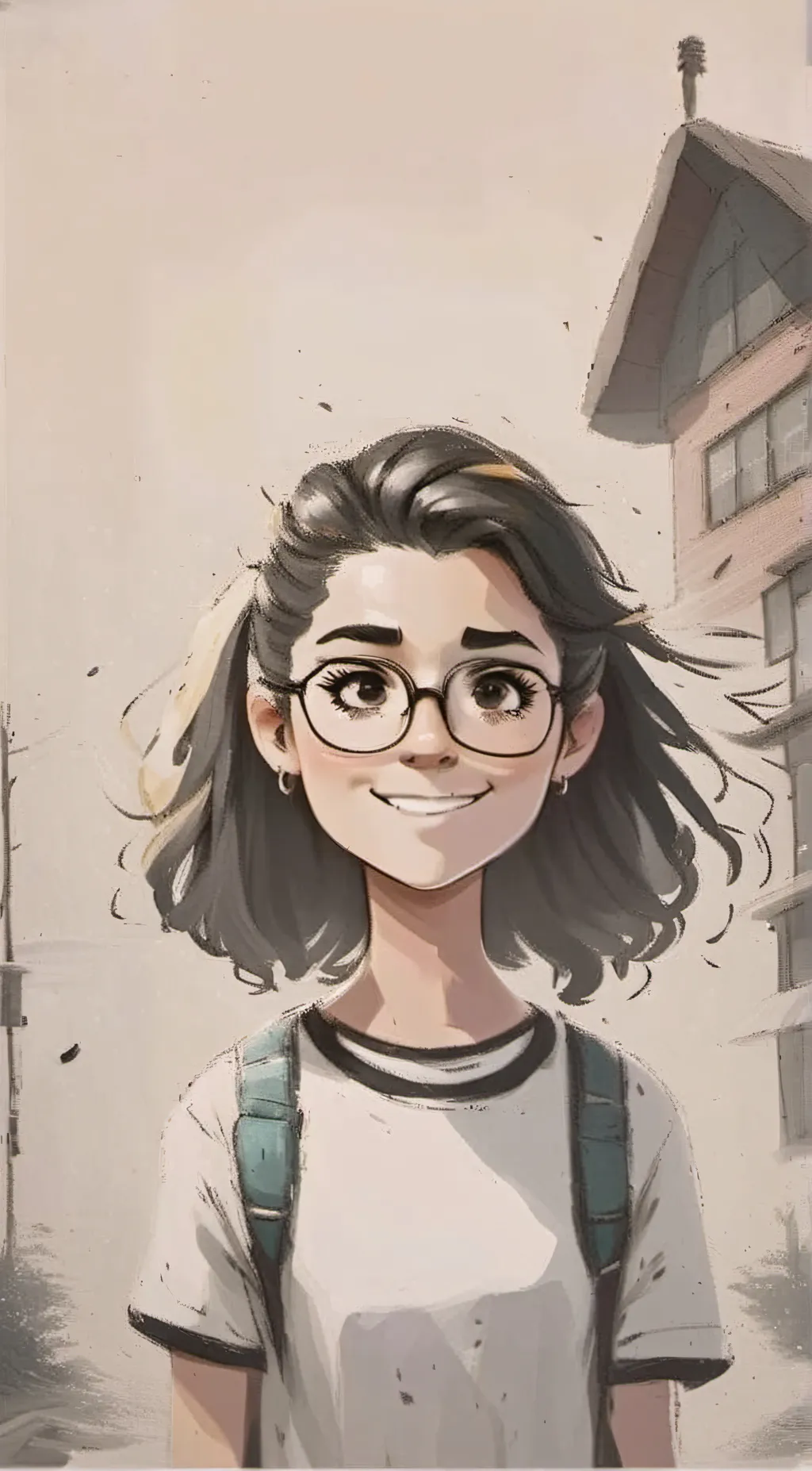 ai character: Luann background