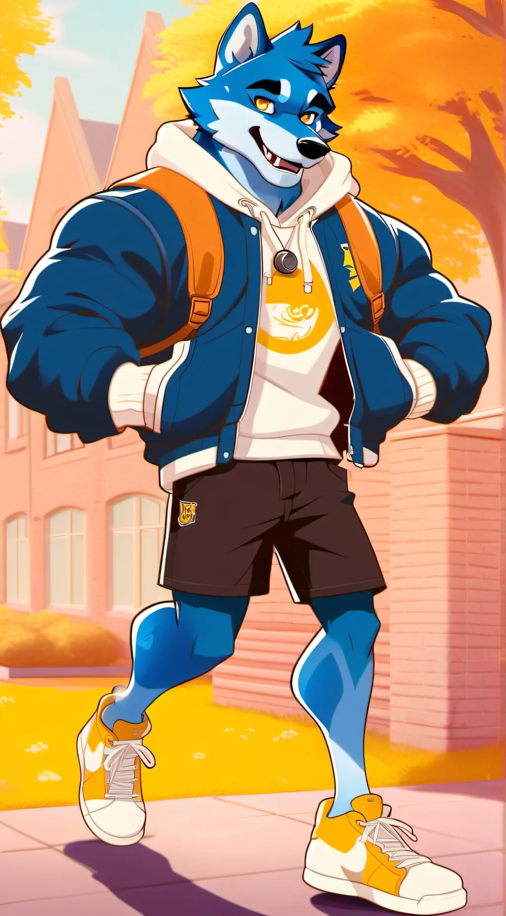 ai character: Bruce Wolfe background