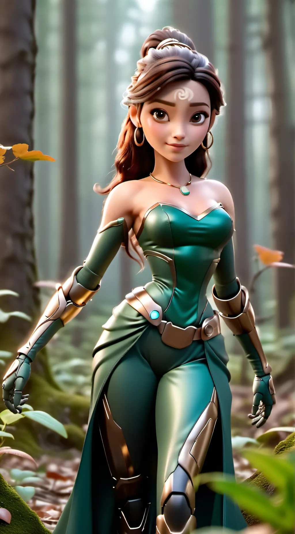 ai character: Serena background
