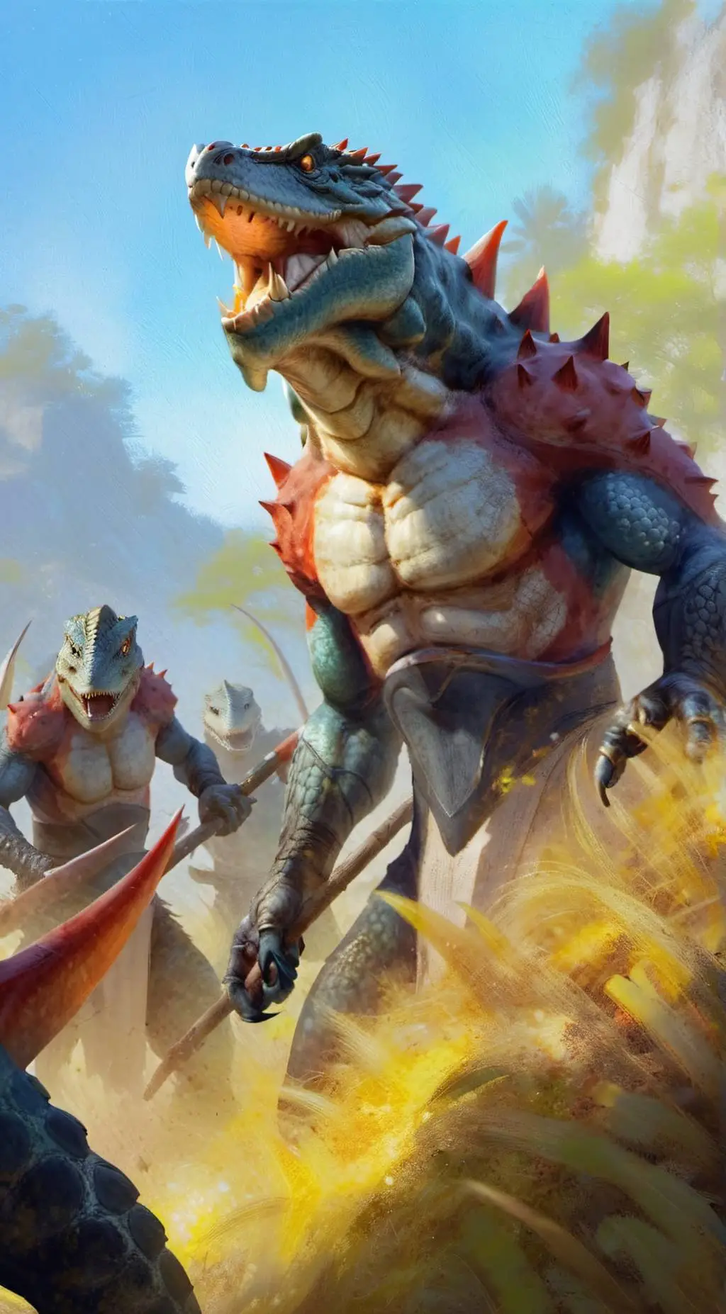 ai character: Huefull Tribe background