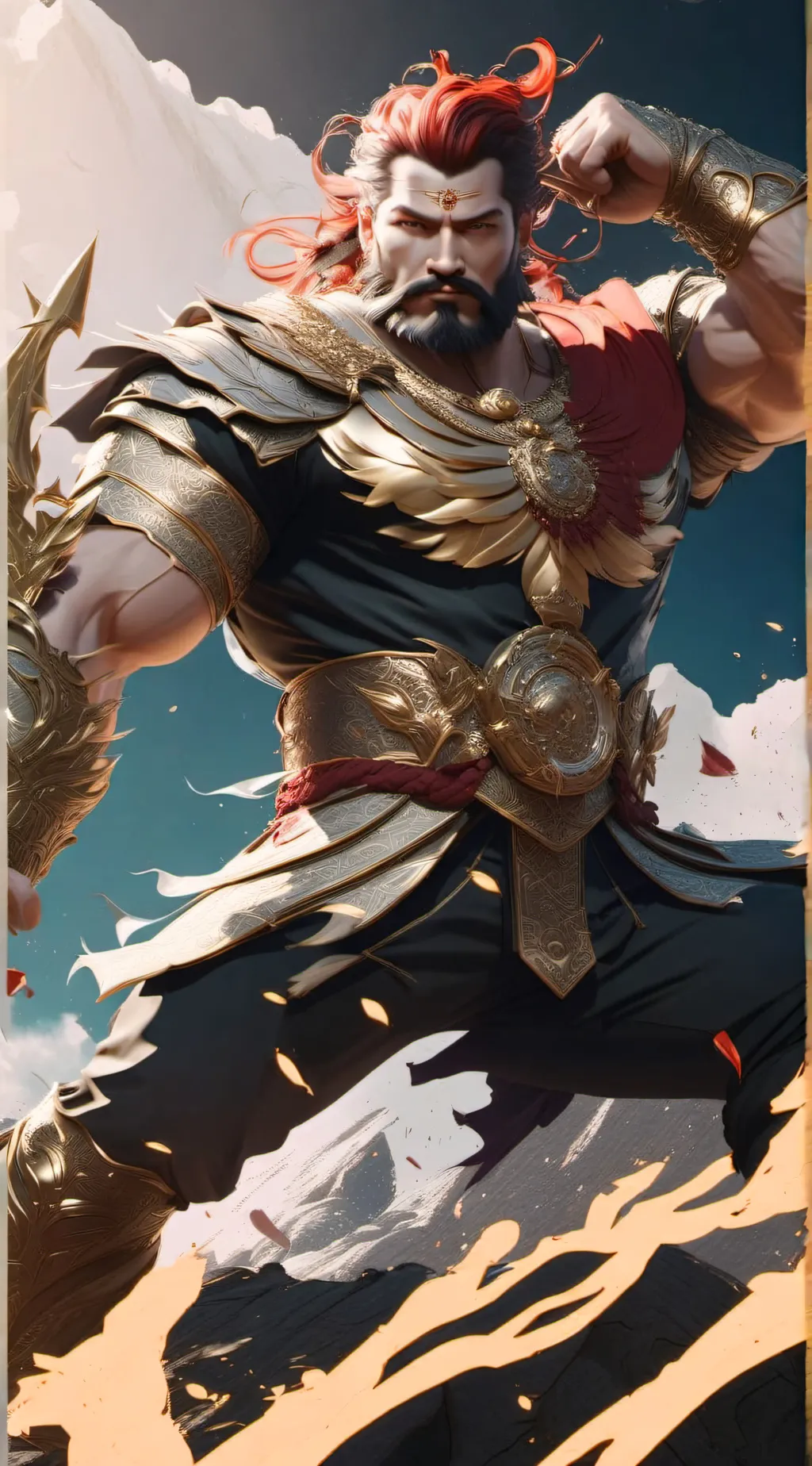 ai character: zues background