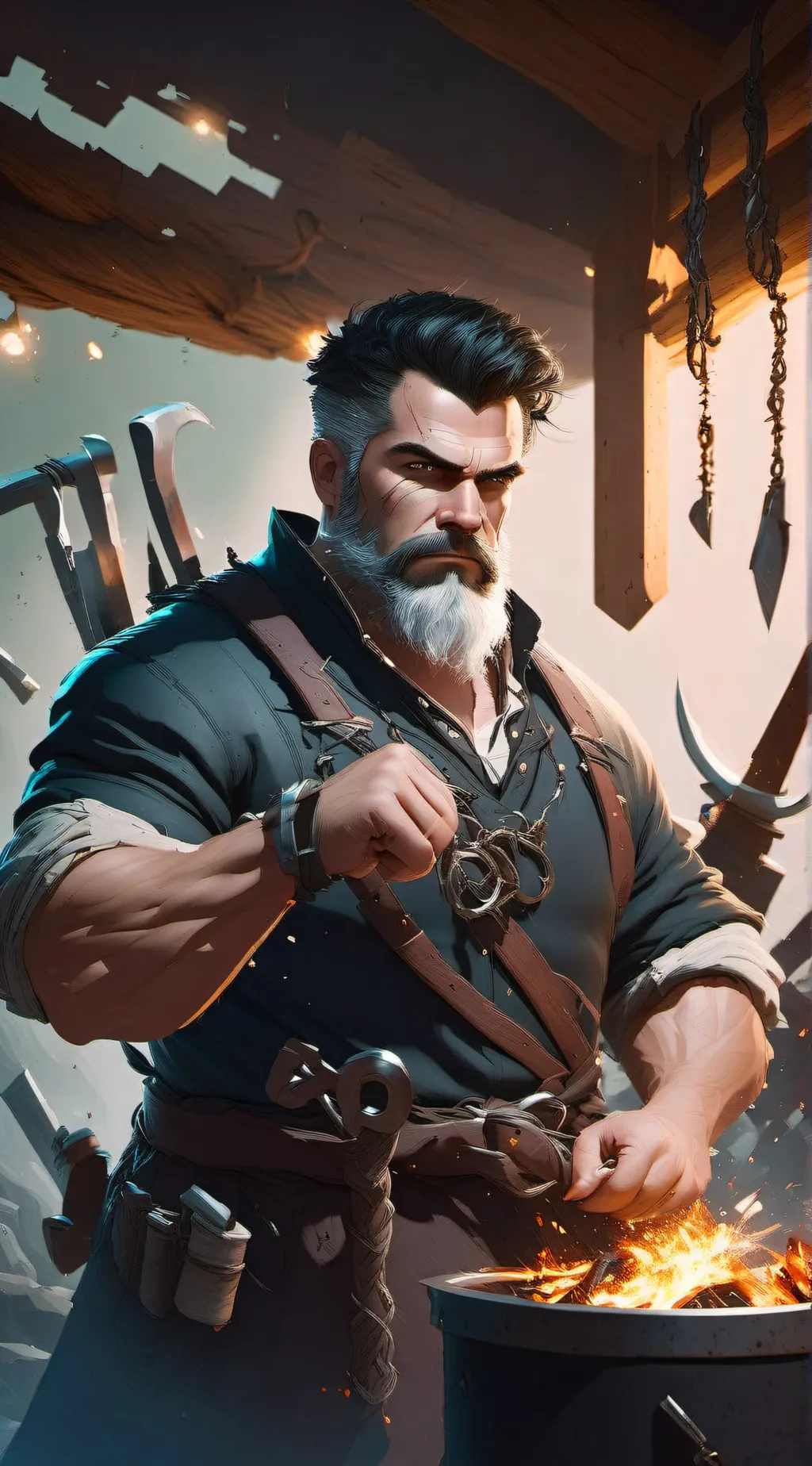 ai character: john background