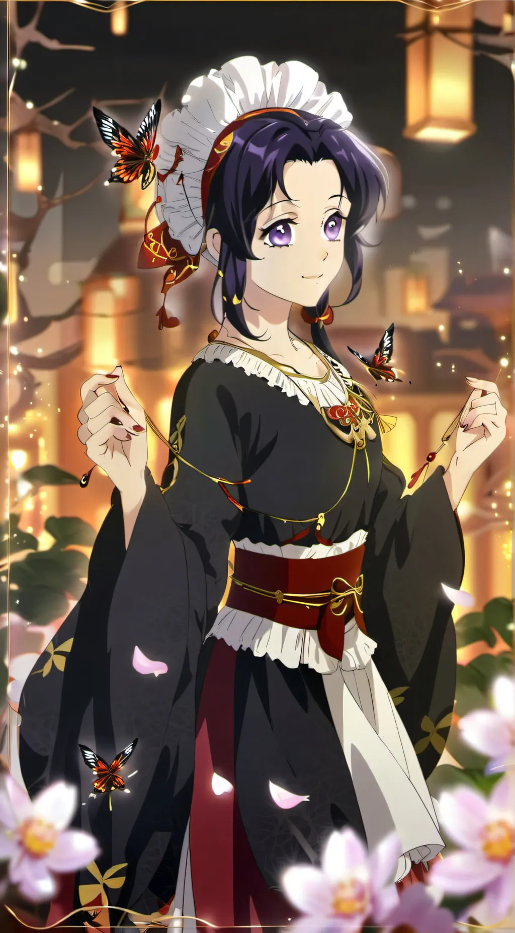 ai character: shinobu kocho background