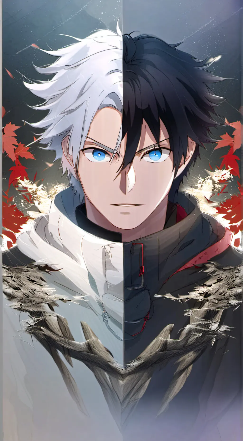ai character: JJk but gojo dead background