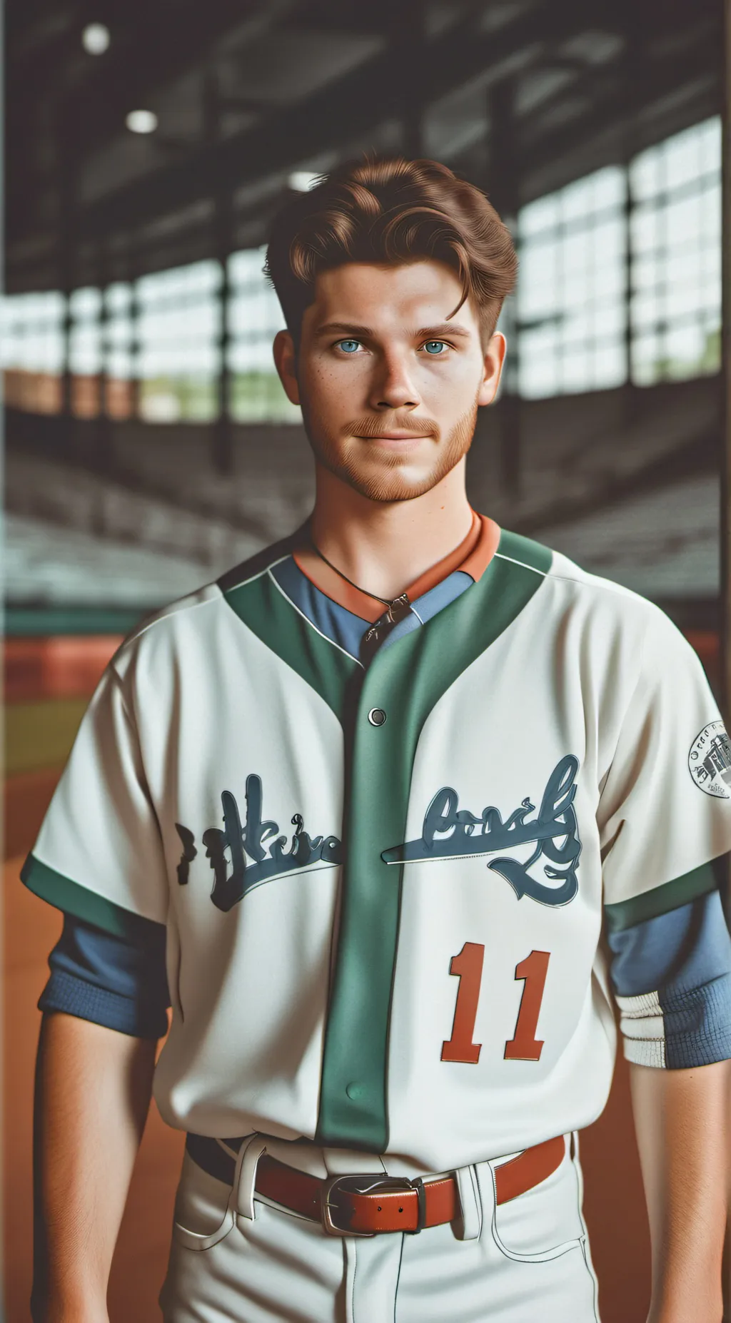 ai character: Easton  background