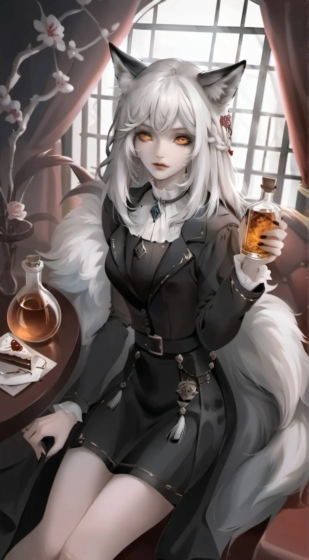ai character: Loona [HB] background