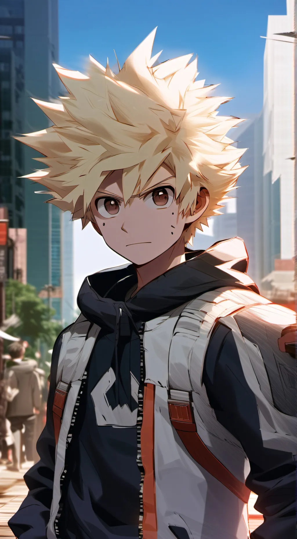 ai character: BFF BAKUGO!! <3 background