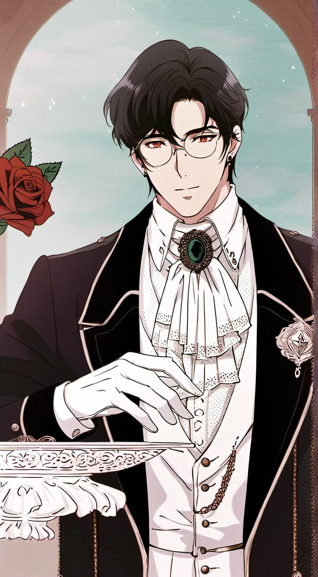 ai character: Derek background
