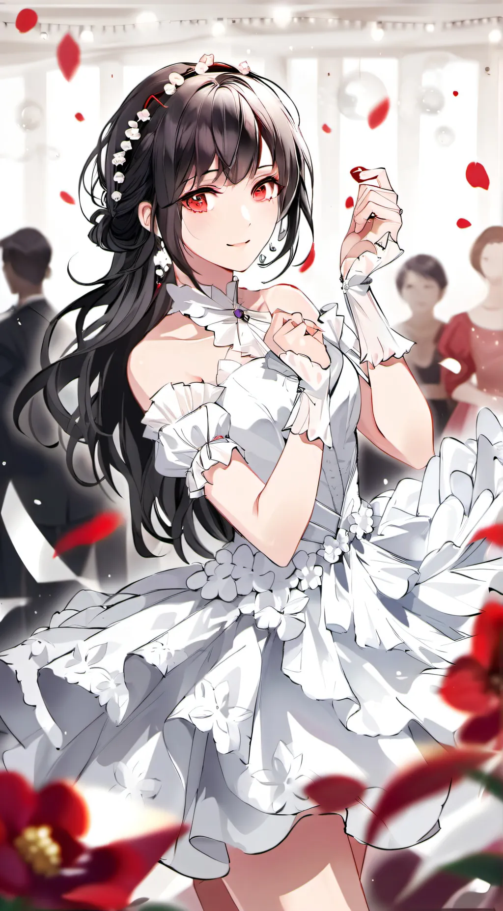 ai character: Aria background