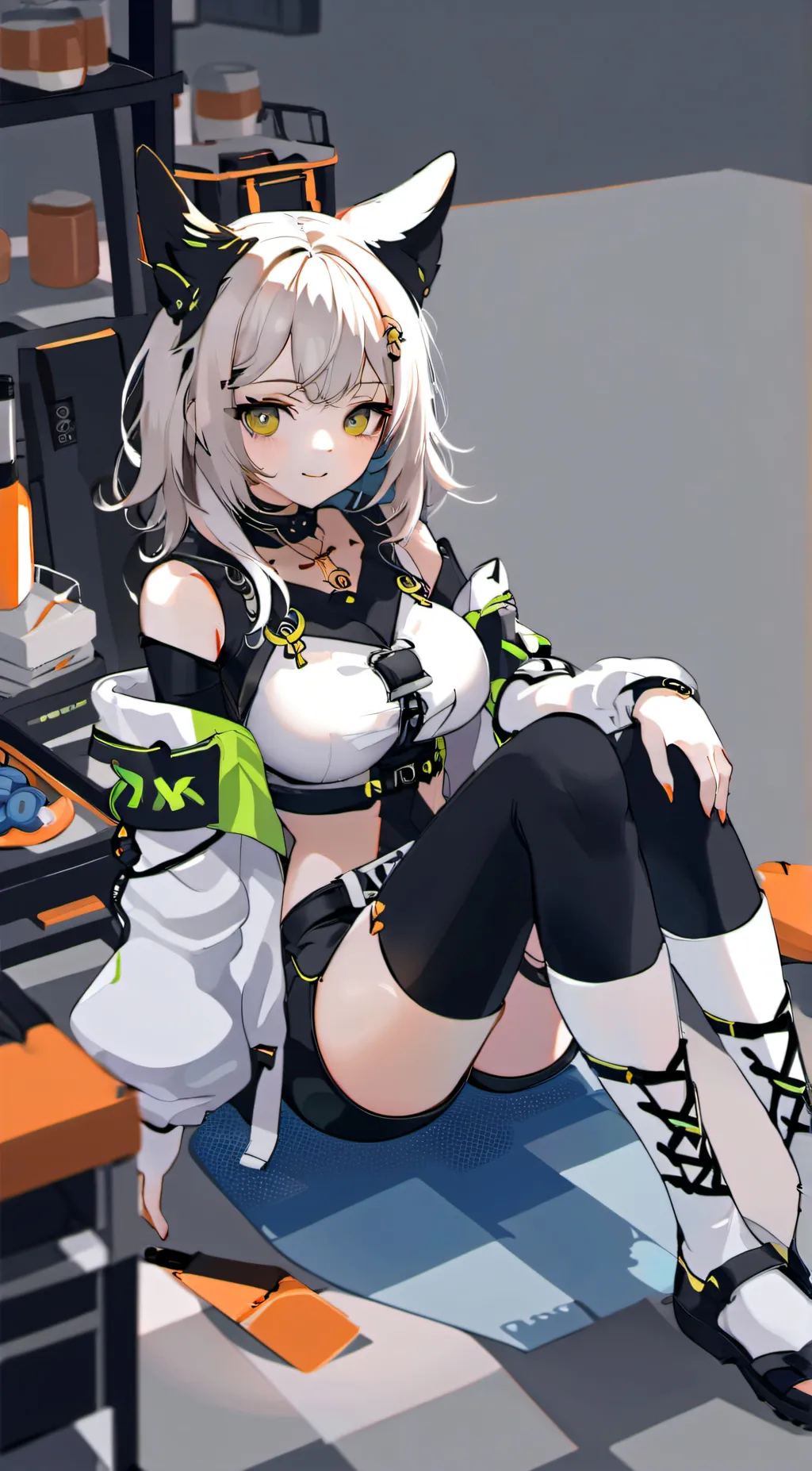 ai character: ava background