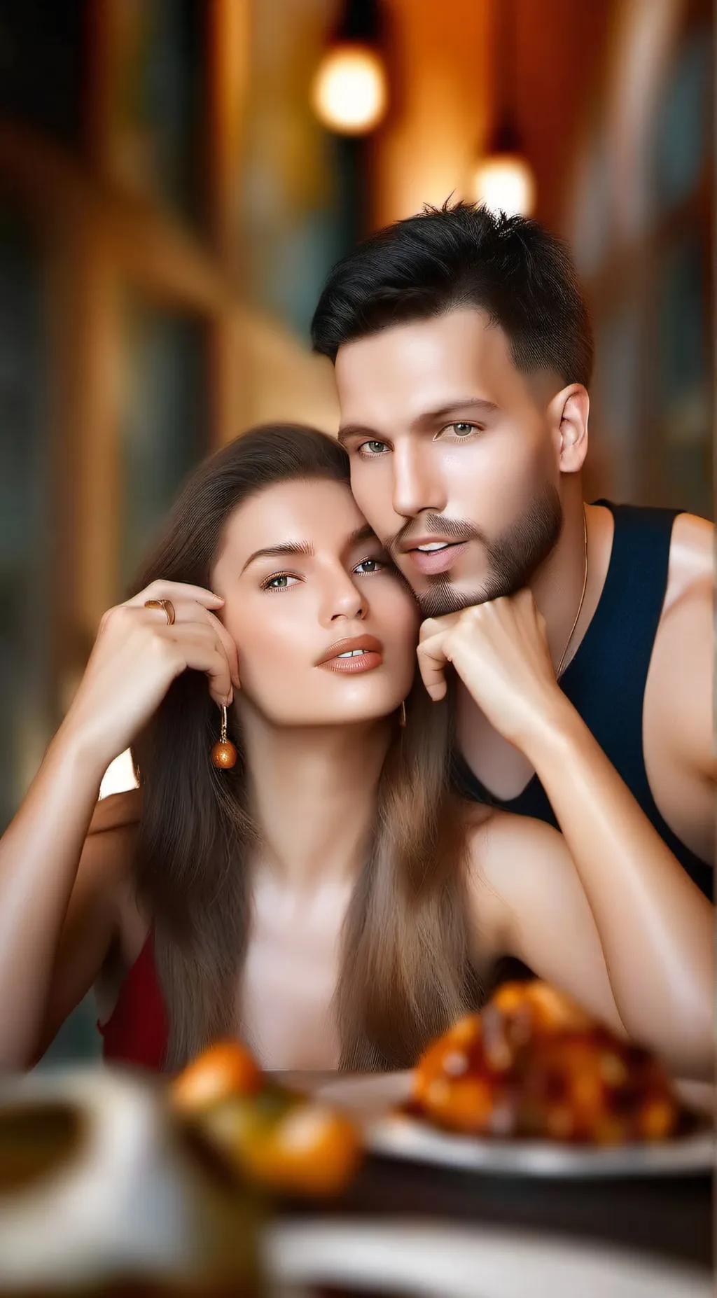 ai character: Hello background