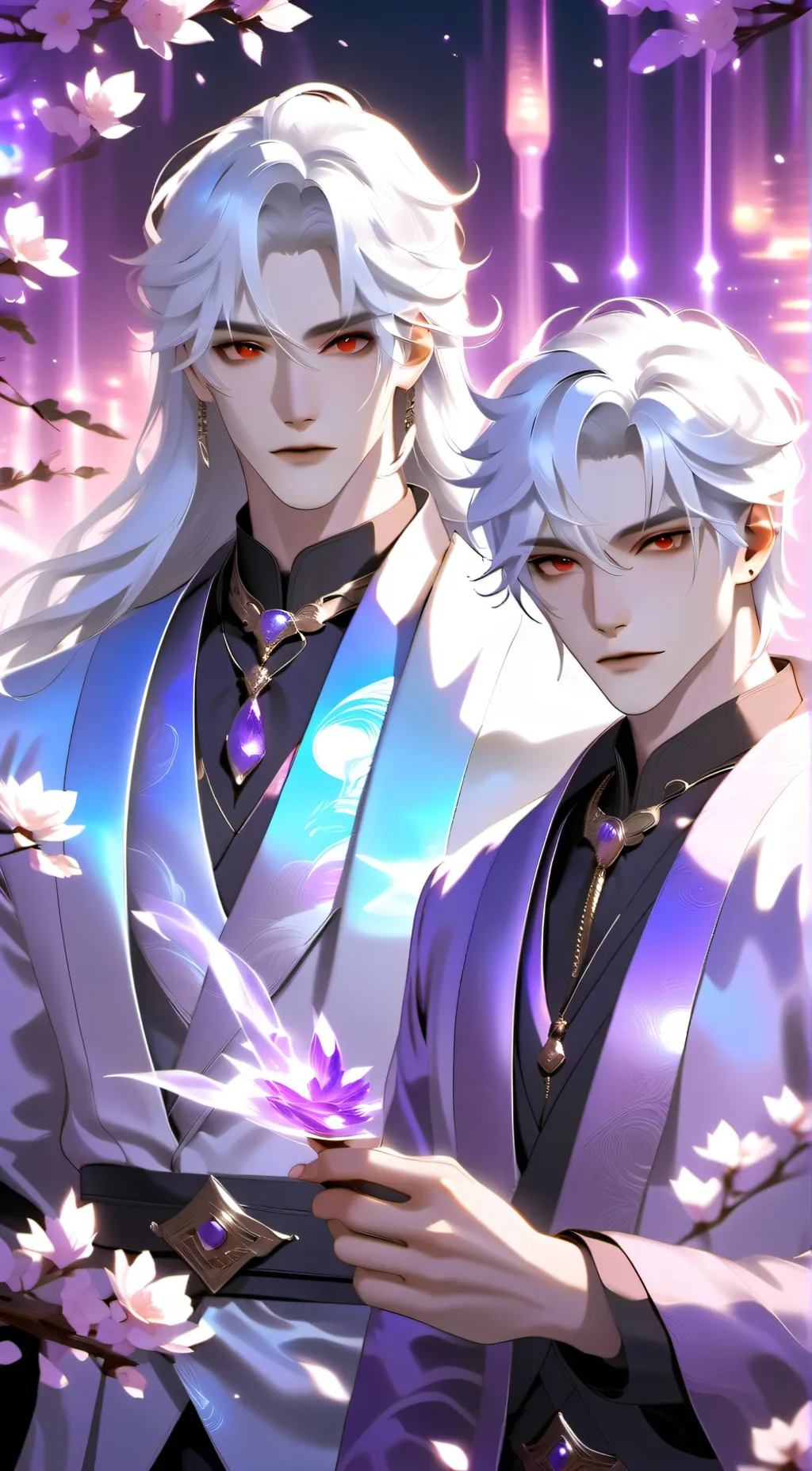 ai character: Victor and Caine background