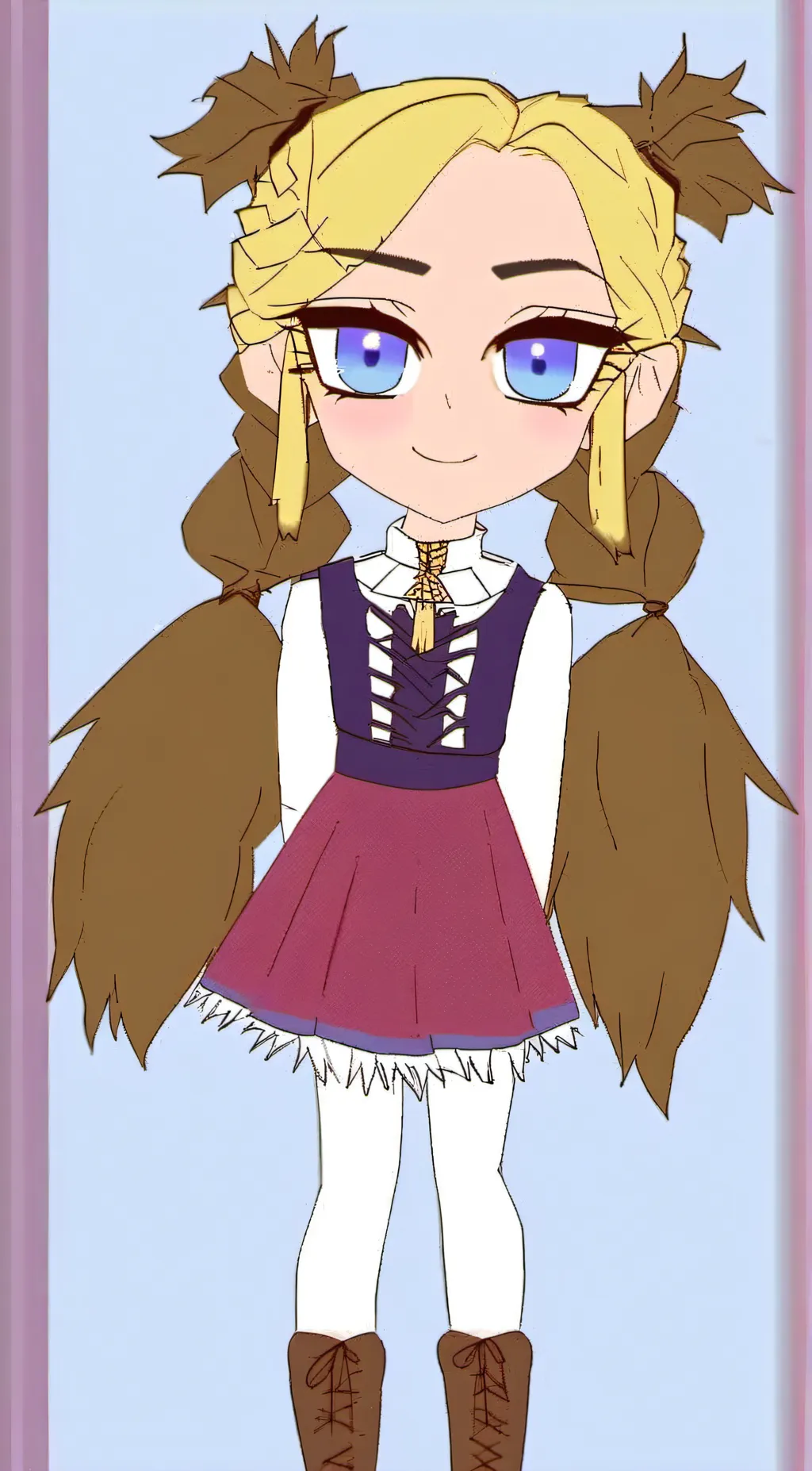 ai character: Hailey  background