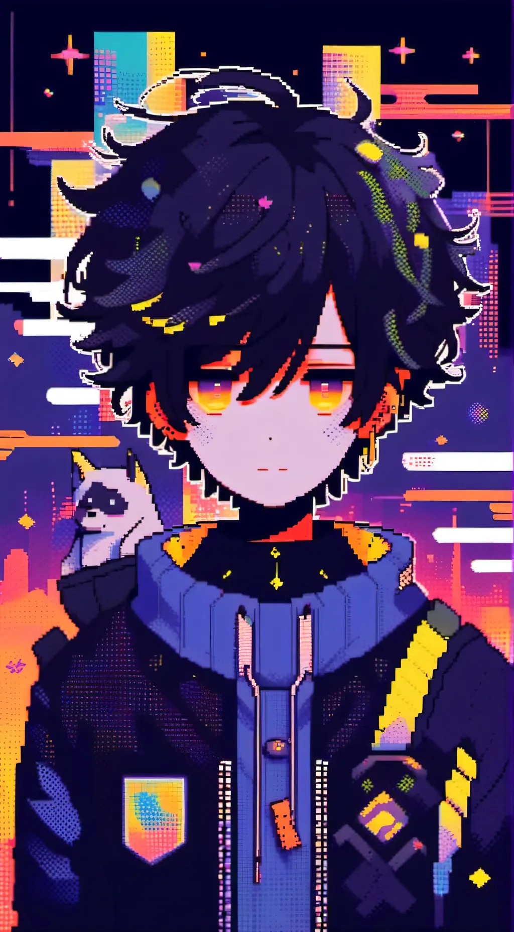 ai character: MuiXY/N background