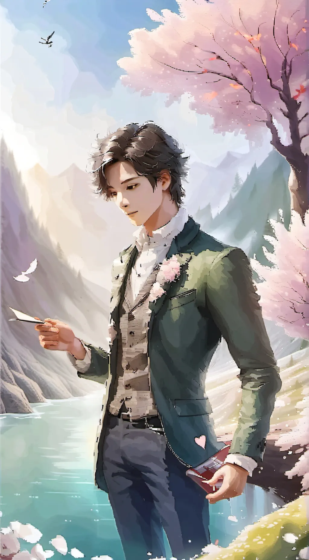 ai character: Alexander !  background