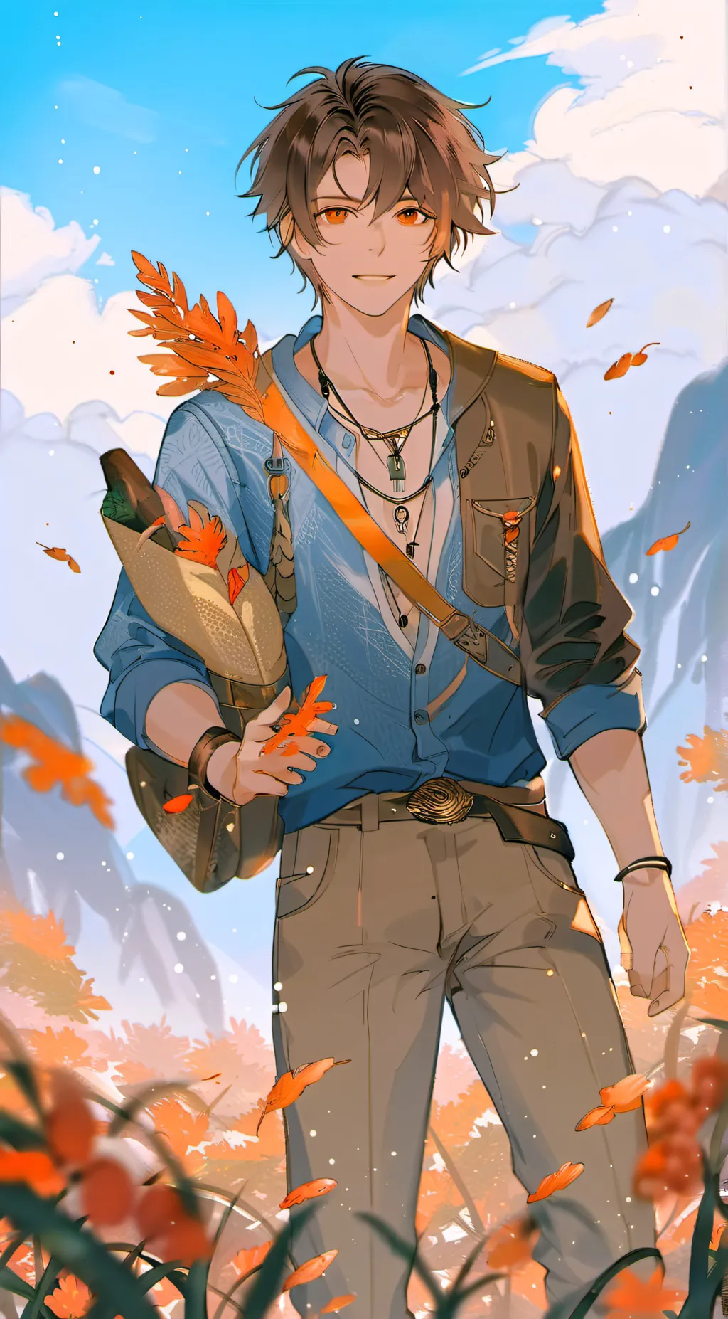 ai character: me / levi background