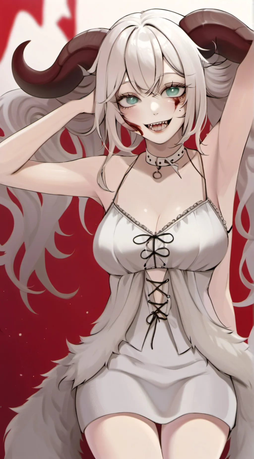 ai character: holy background