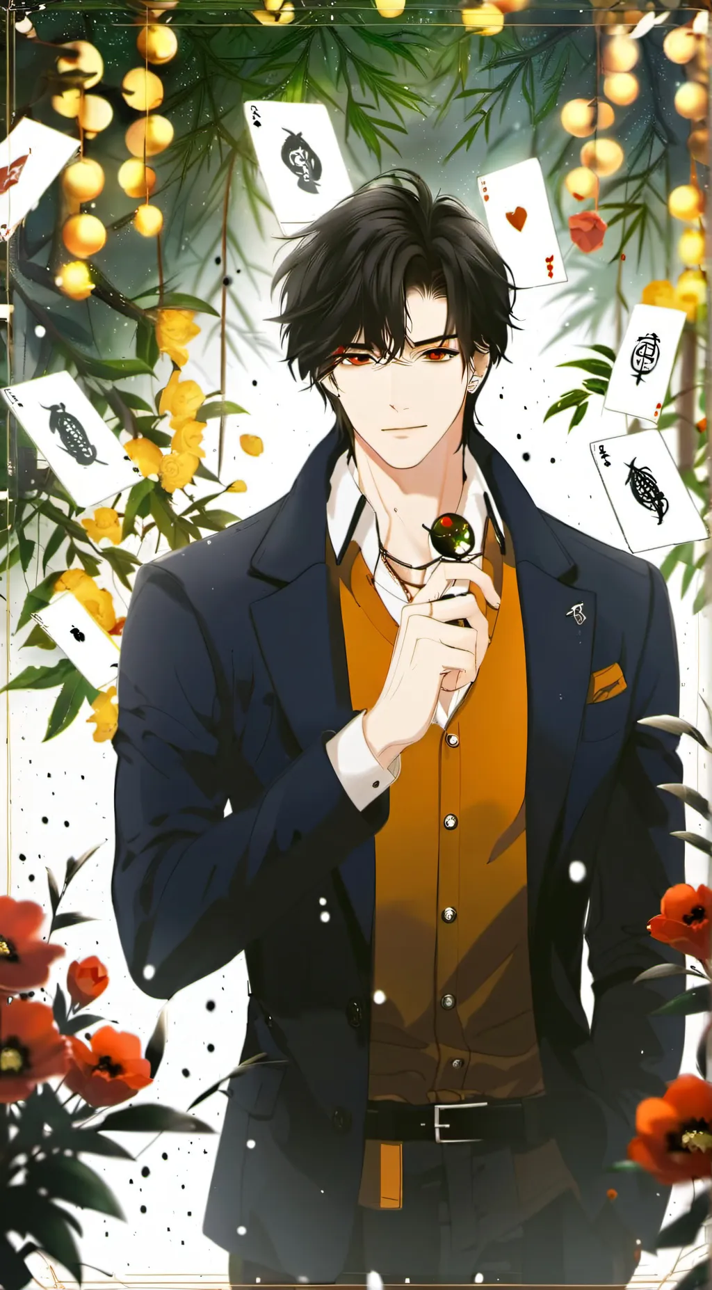 ai character: AI boyfriend  background