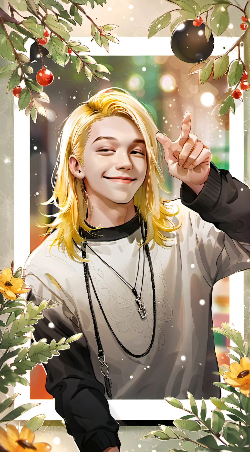 ai character: Ree kid background