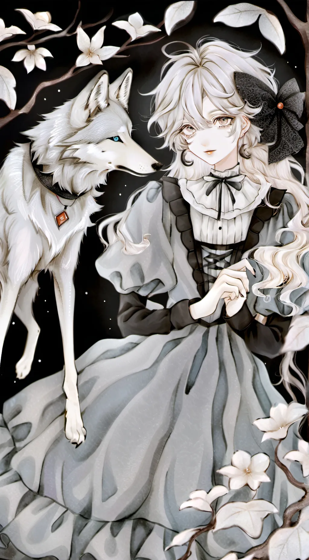 ai character: Wolfana background