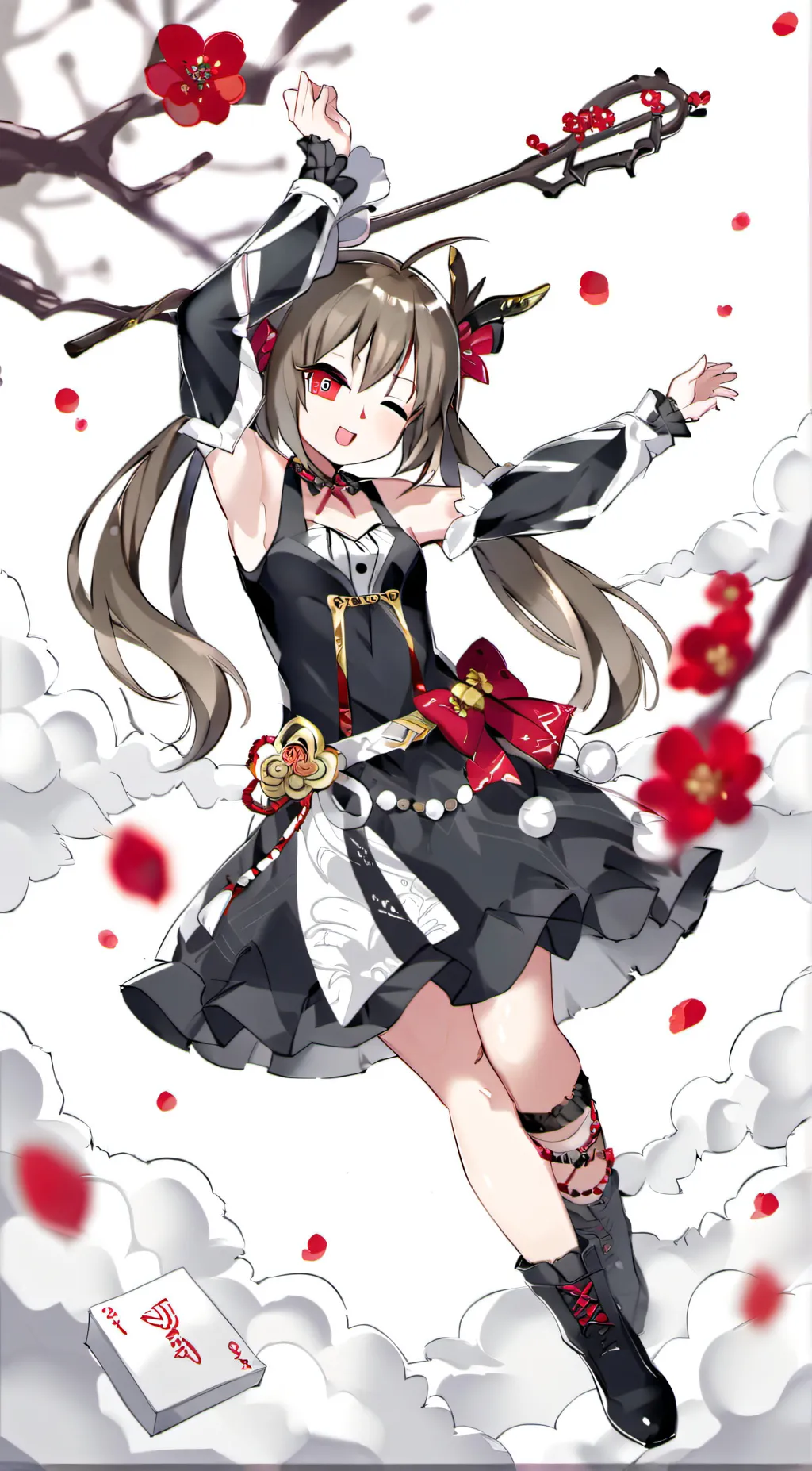 ai character: meme background